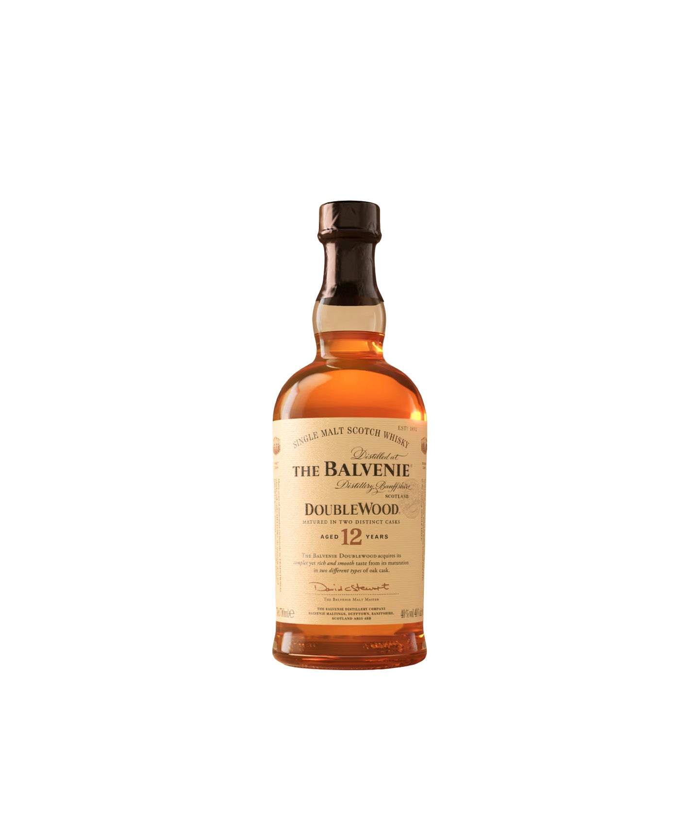 Whisky The Balvenie - Single malt Double Wood 12 ans - Speyside - Ecosse