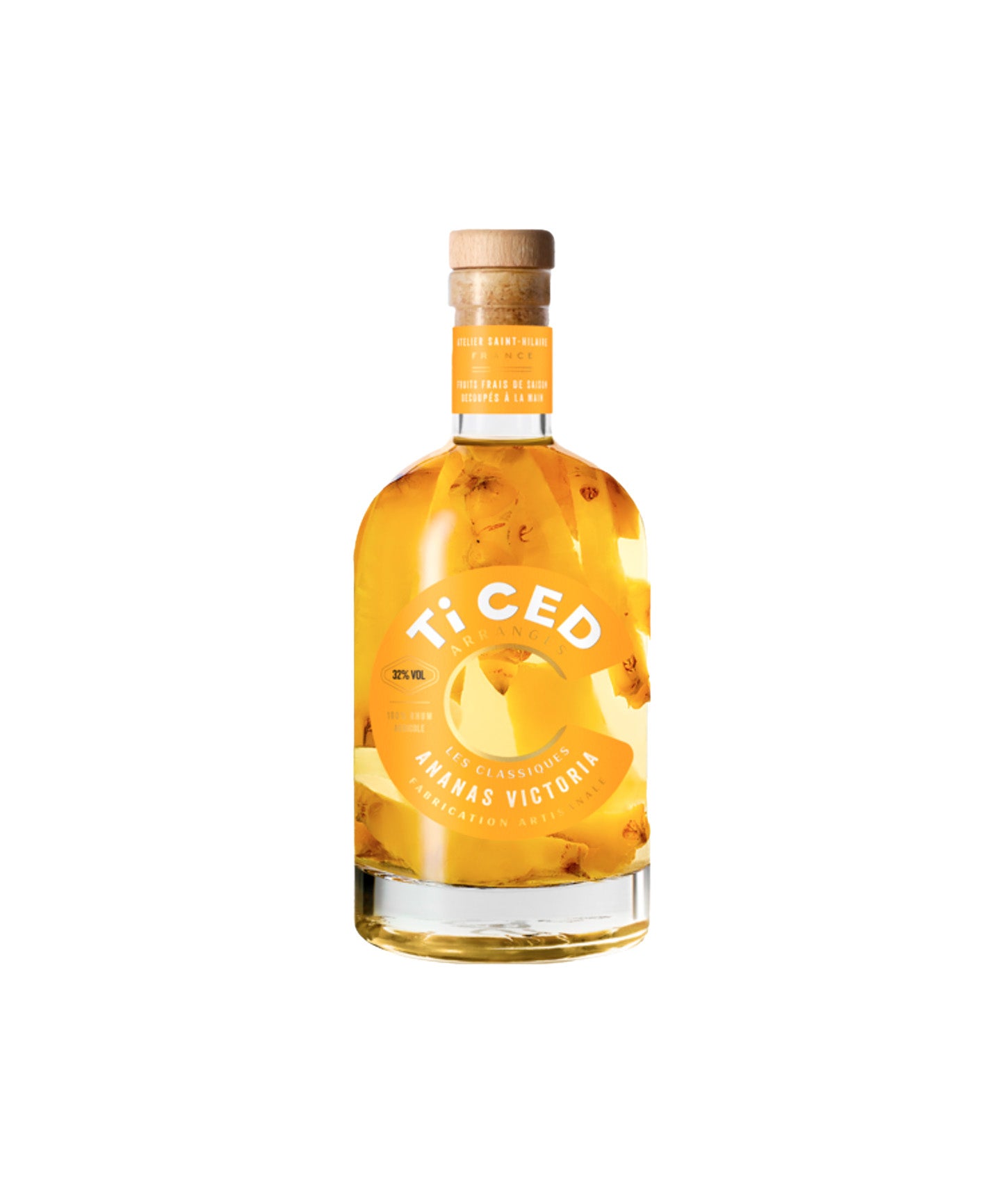 Punch au rhum Les Rhums de Ced - Ti arrangés de Ced' - ananas Victoria