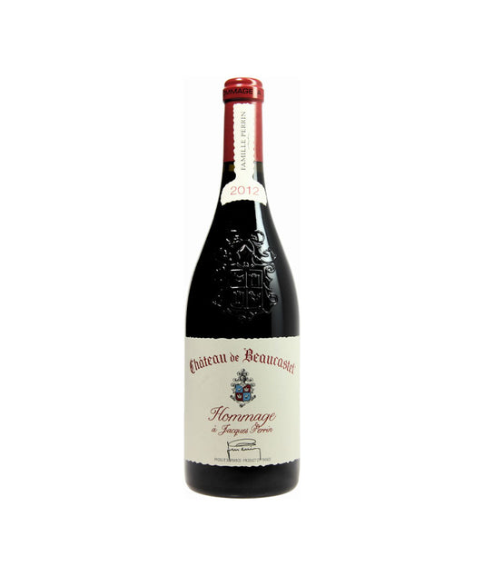 Château de Beaucastel - Hommage à Jacques Perrin 2012 - Châteauneuf-du-Pape Rouge - Rhône