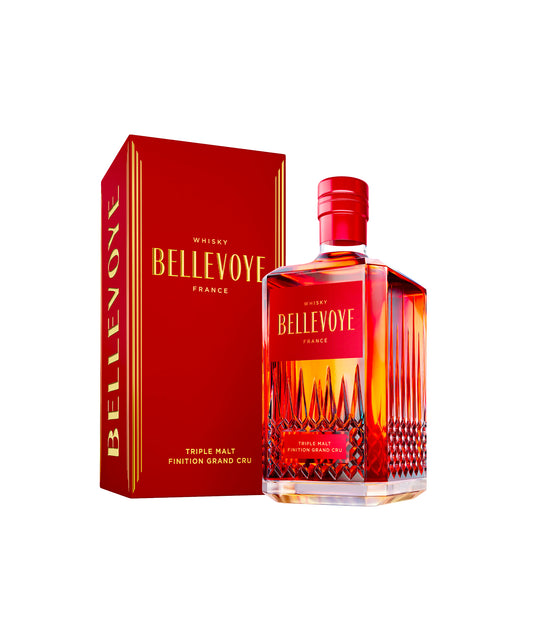 Whisky Bellevoye - Rouge triple malt « finition Grand Cru » - France