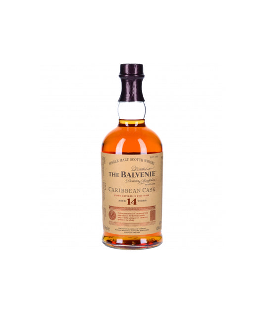 Whisky The Balvenie - Single malt Carribean cask 14 ans - Speyside - Ecosse