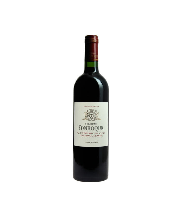 Château Fonroque 2017 - Grand Cru Classé - Saint-Emilion Grand Cru LA CAVE vue droite aux Galeries Lafayette Le Gourmet