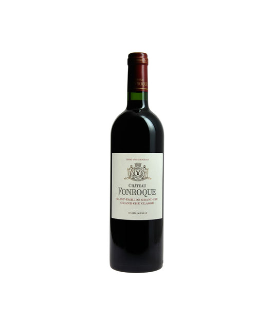 Château Fonroque 2017 - Grand Cru Classé - Saint-Emilion Grand Cru LA CAVE vue droite aux Galeries Lafayette Le Gourmet