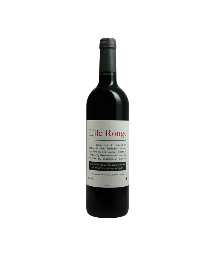 L'Île Rouge - (sans soufre ajouté) 2015 - Vin de France Rouge