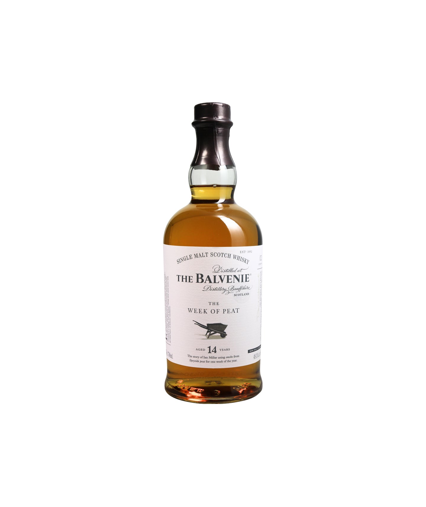 Whisky The Balvenie - Single malt The Week of Peat 14 ans - Speyside - Ecosse