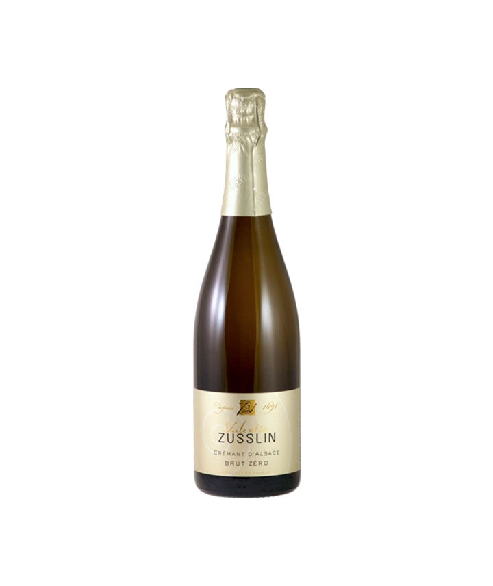 Domaine Valentin Zusslin - Brut Zéro sans soufre ajouté - Crémant d'Alsace - Alsace