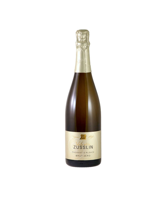 Domaine Valentin Zusslin - Brut Zéro sans soufre ajouté - Crémant d'Alsace - Alsace