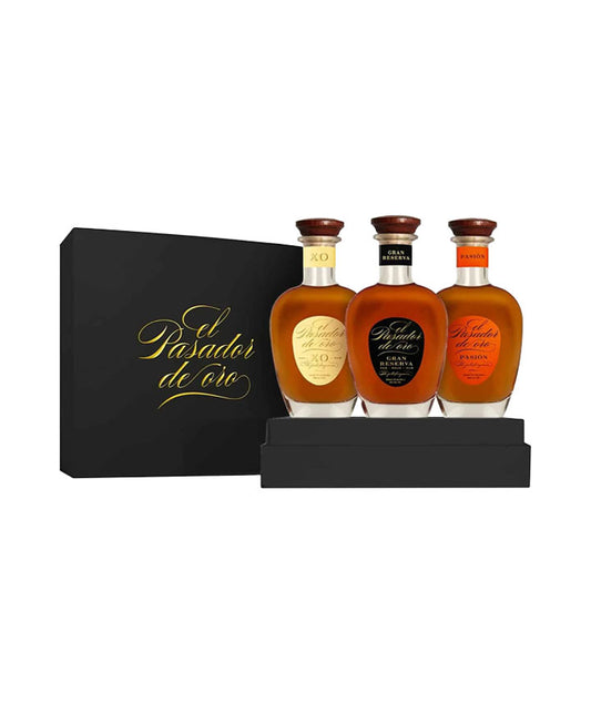 Ron El Pasador de Oro - X.O., Gran Reserva, Pasion - Guatemala