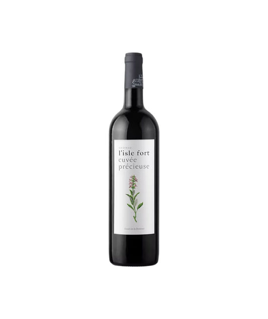 Château L'Isle Fort cuvée Précieuse 2015 - Bordeaux Supérieur Rouge LA CAVE vue droite aux Galeries Lafayette Le Gourmet