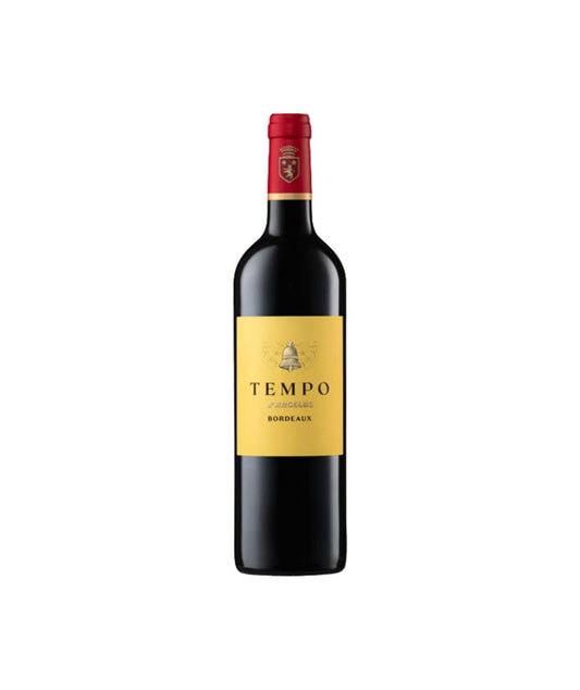 Tempo d'Angelus 2023 - Bordeaux Rouge LA CAVE vue droite aux Galeries Lafayette Le Gourmet