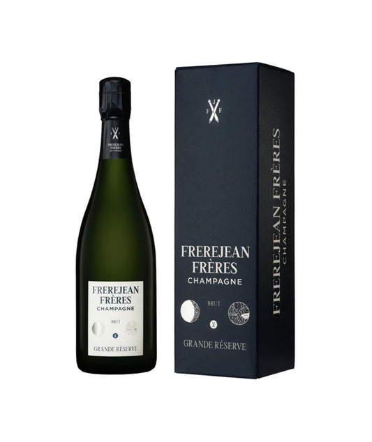 Frerejean Frères - Brut Grande réserve - Champagne LA CAVE vue droite aux Galeries Lafayette Le Gourmet