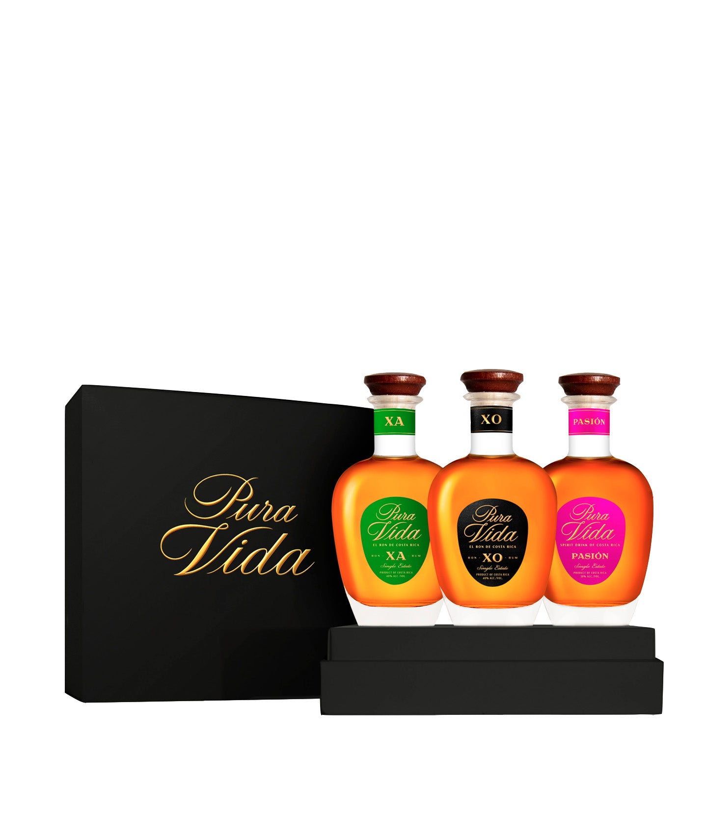 Ron Pura Vida - Coffret XA, XO, Pasion
