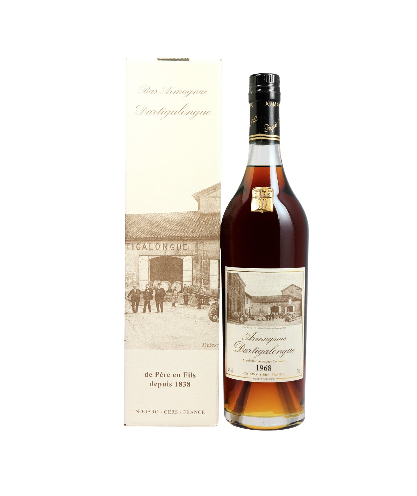Armagnac Dartigalongue - 1968