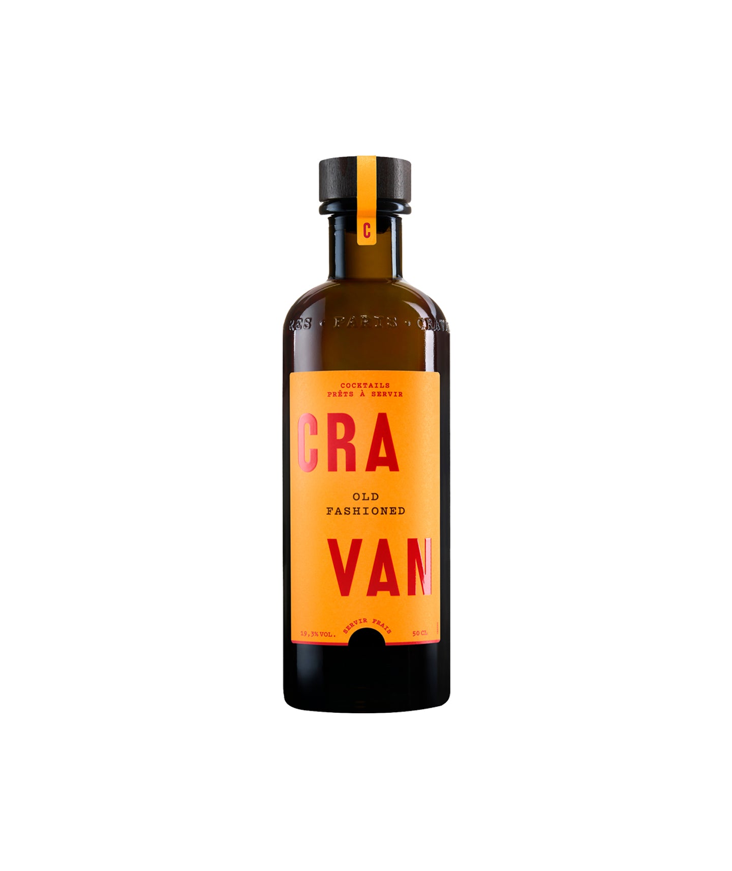 Cocktail Cravan - Old fashion CRAVAN vue face aux Galeries Lafayette Le Gourmet