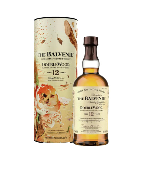 Whisky The Balvenie - Single malt Double Wood Victo Ngai 12 ans - Speyside - Ecosse