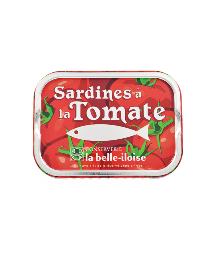 Sardines à la tomate et à l'huile de tournesol