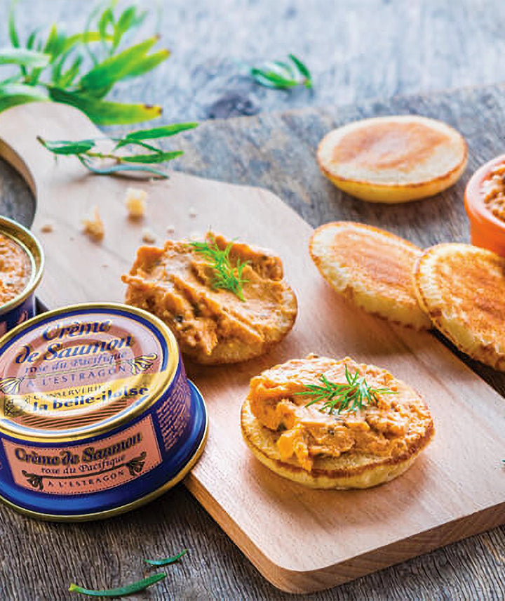 Crème saumon estragon