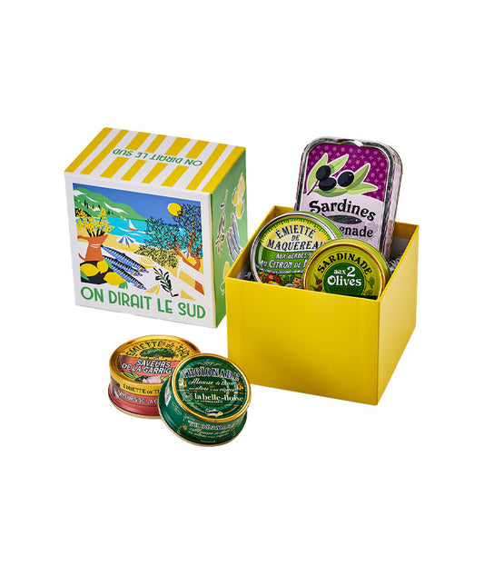 Coffret apéritif - On dirait le Sud vue face aux Galeries Lafayette Le Gourmet
