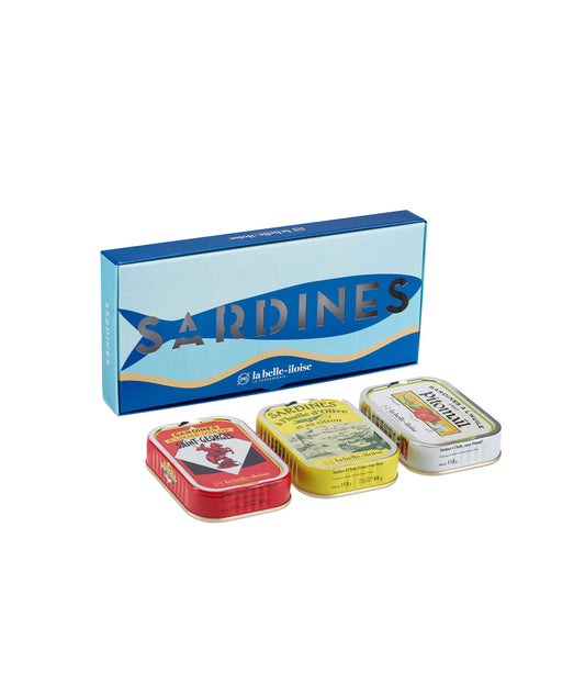 Coffret Sardines la belle-iloise