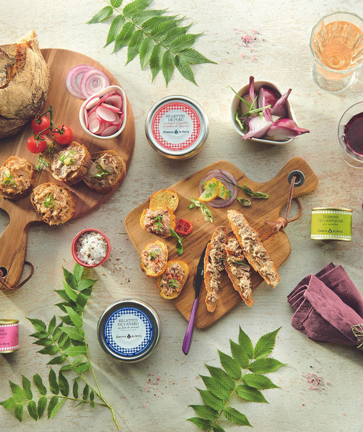 Coffret tricolore - 4 terrines