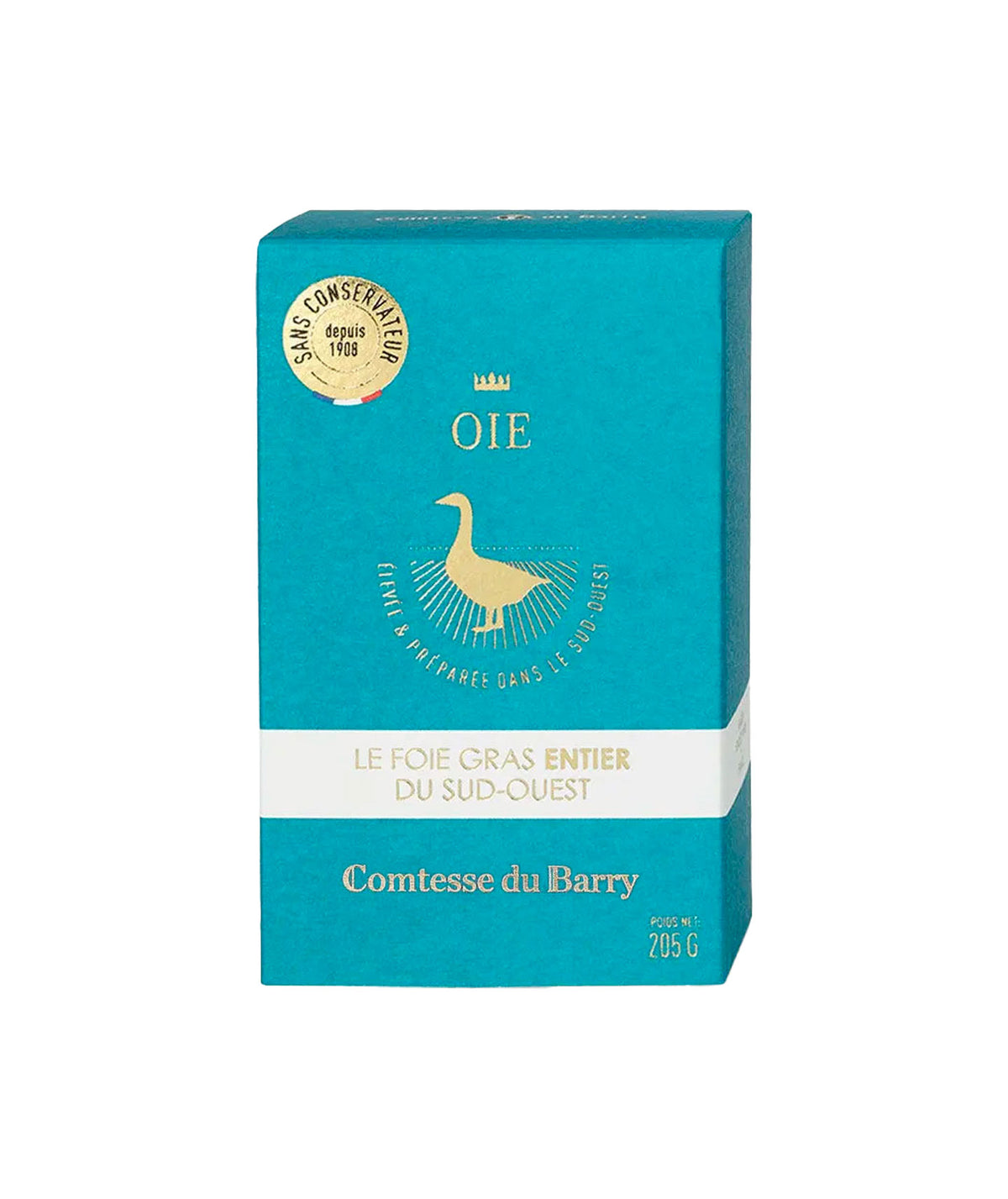 Foie gras d'oie entier - 205g