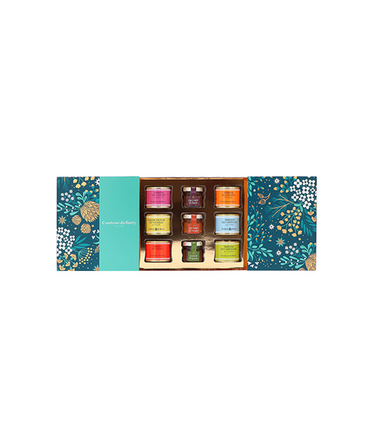 Coffret 6 terrines + 3 chutney