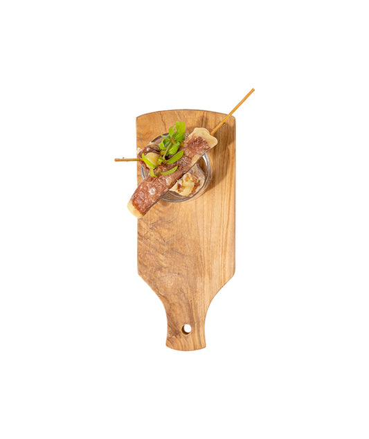 Brochette de bœuf au fromage