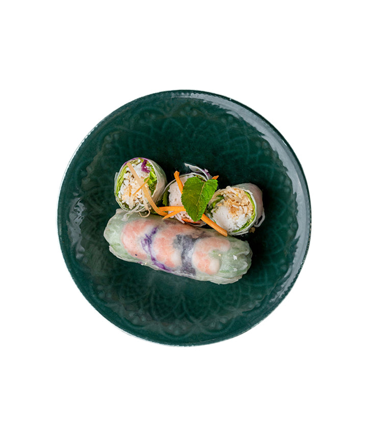 Rouleau de printemps poulet crevettes