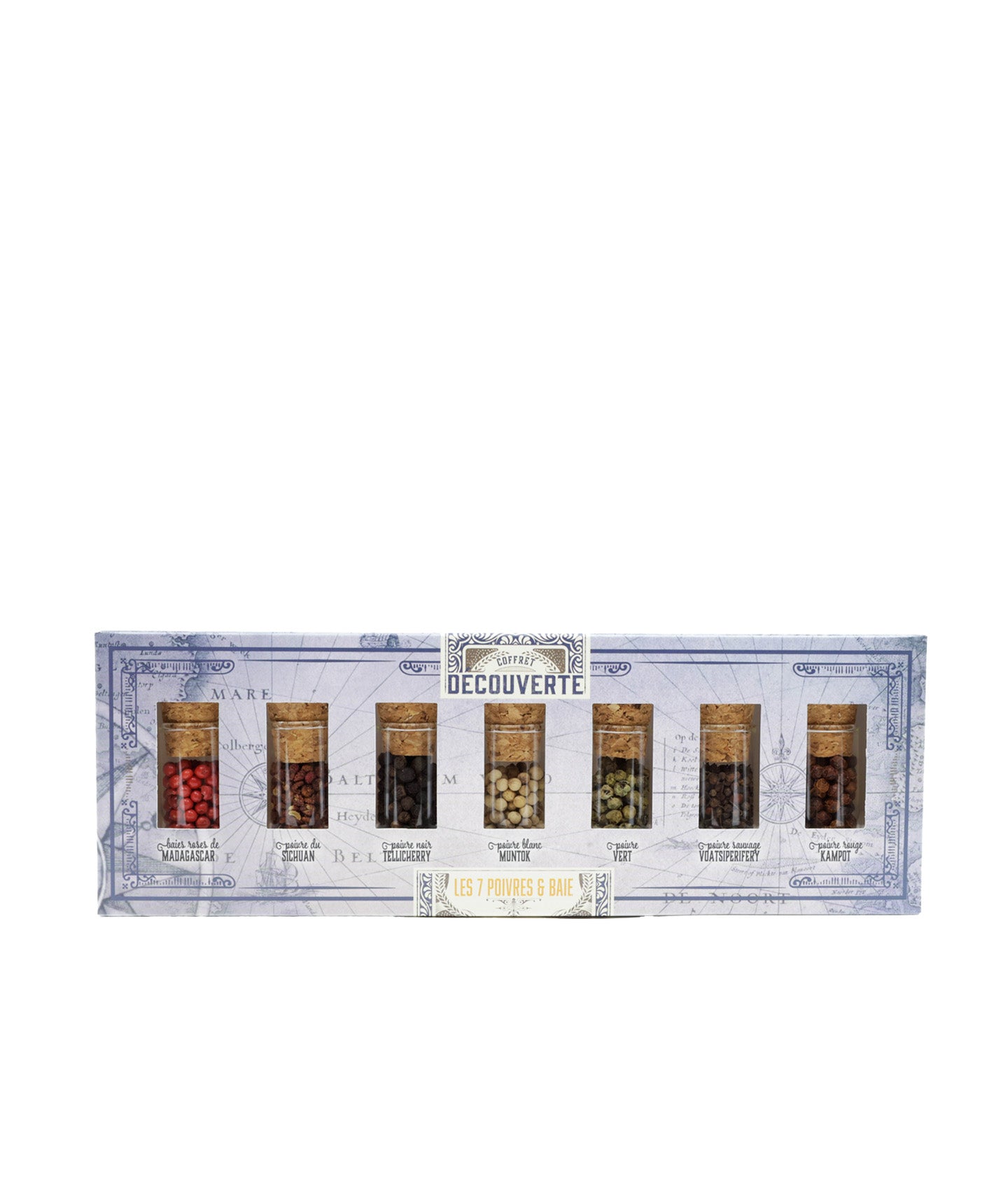 Coffret Découverte “poivres, baie et sels”