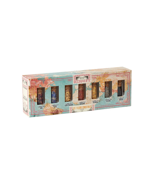 Coffret découverte 7 fleurs comestibles