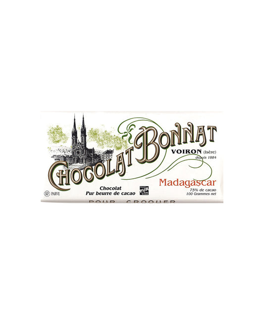 Tablette Madagascar 75 % cacao