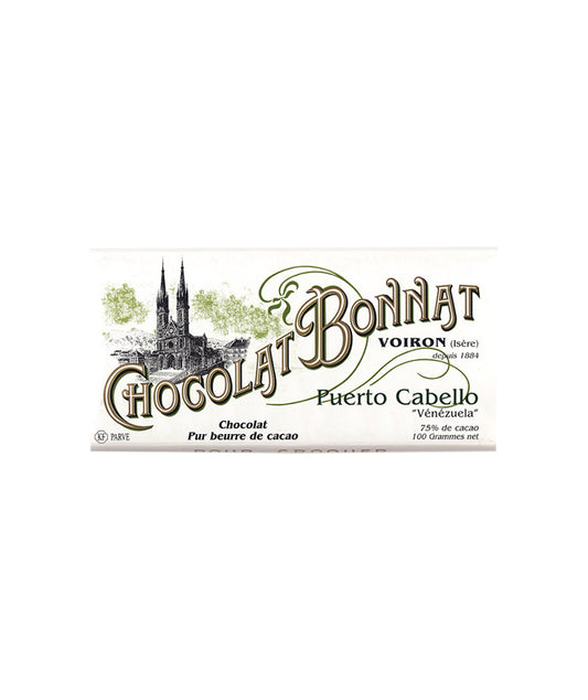 Tablette puerto cabello 75 % cacao