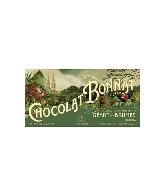 Tablette chocolat Noir 75% cacao Géant des Brumes