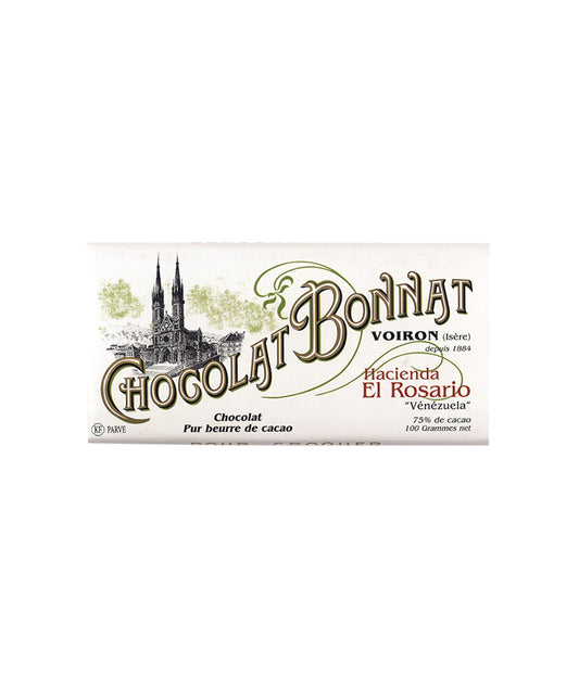 Tablette hacienda el rosario 75 % cacao