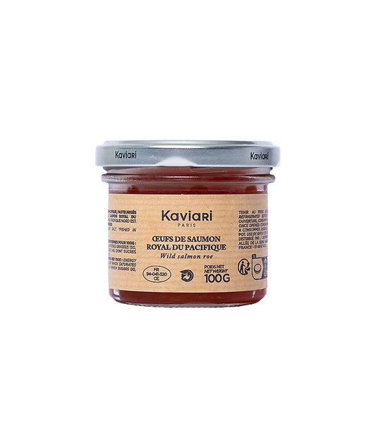 Oeufs de saumon royal du Pacifique