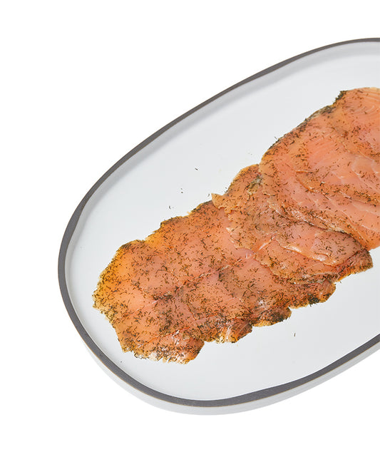 Saumon mariné à l'aneth