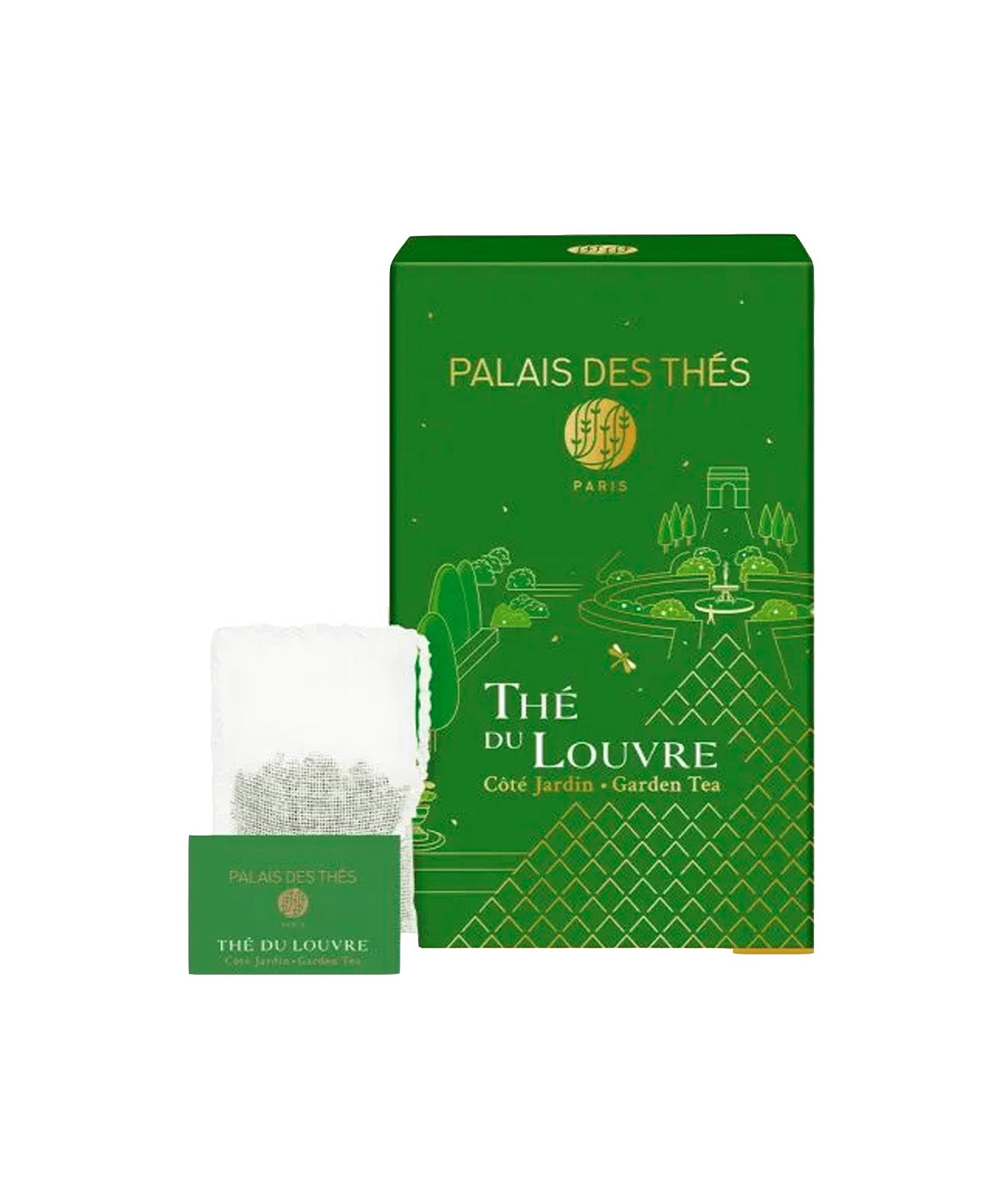 Thé vert du Louvre - Côté Jardin - 20 sachets