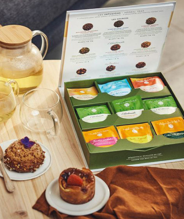 Coffret thés et infusions détox bio - 30 sachets