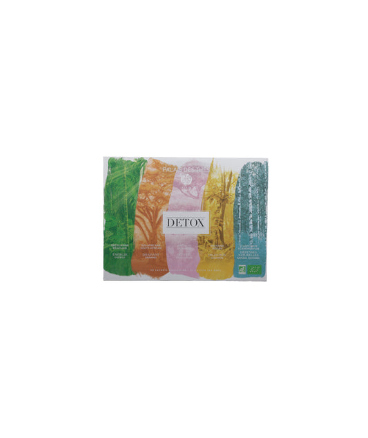 Coffret thés et infusions détox bio - 30 sachets