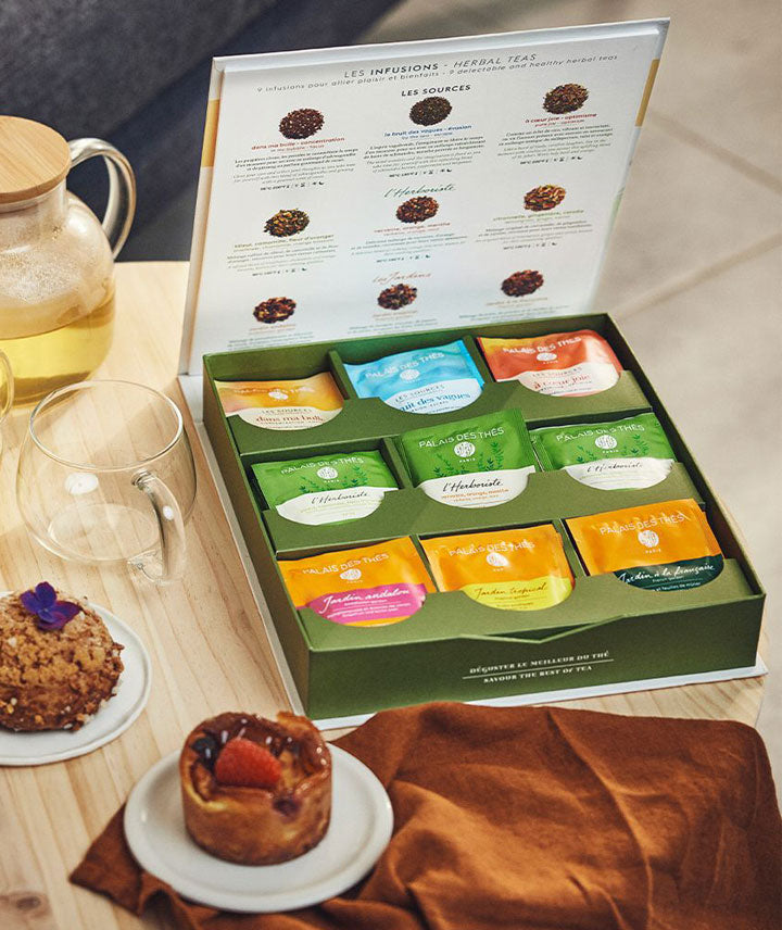 Coffret Les infusions 9 infusions bio - 45 sachets