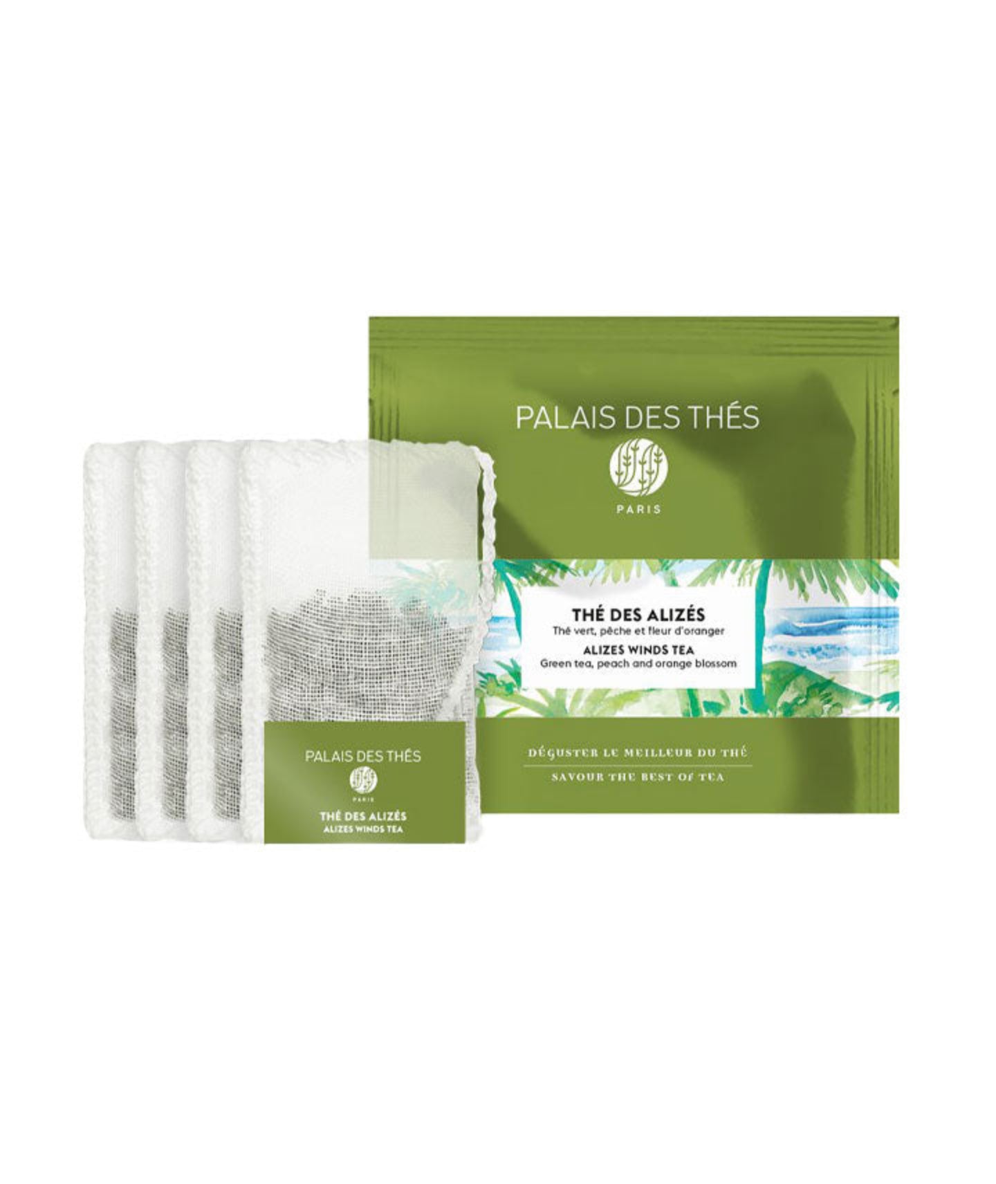 Berlingot de thés verts - Thé des alizés
