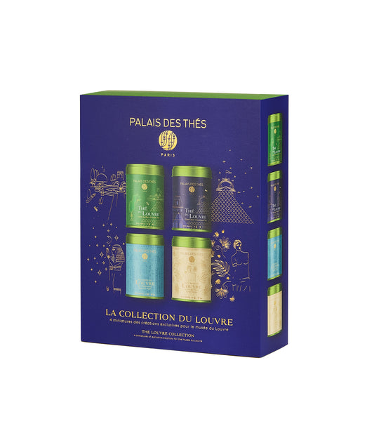 Coffret découverte - 4 miniatures de thés et infusions du Louvre