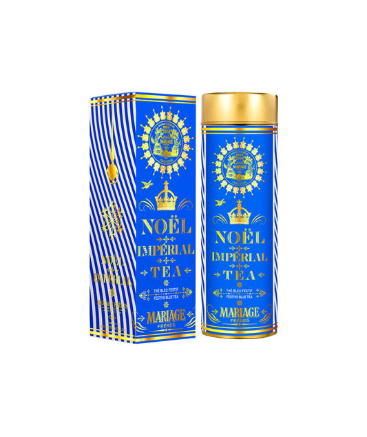 Thé bleu Oolong Noël Impérial - Boîte vrac
