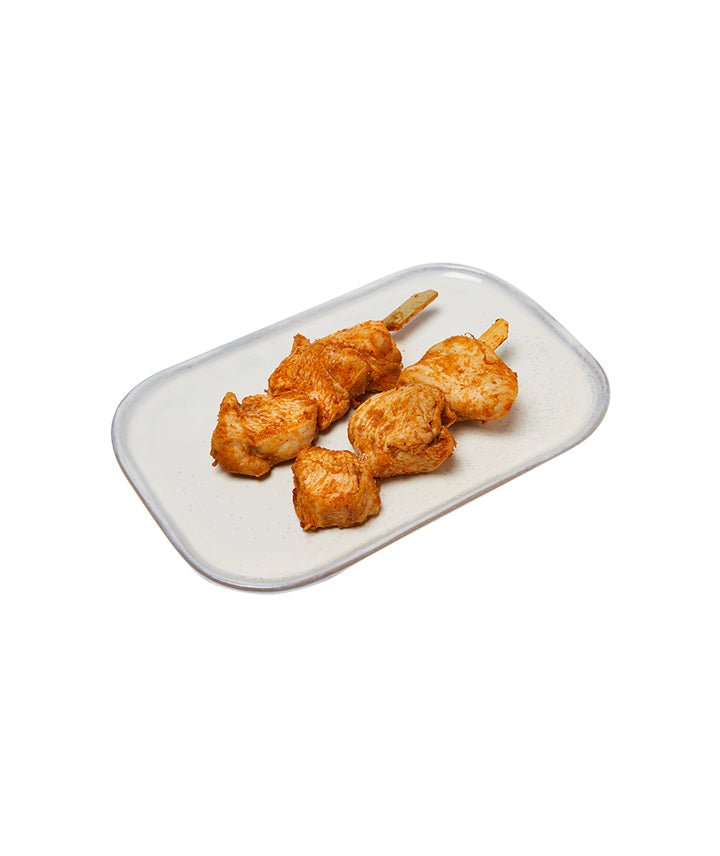 Brochette de volaille au piment