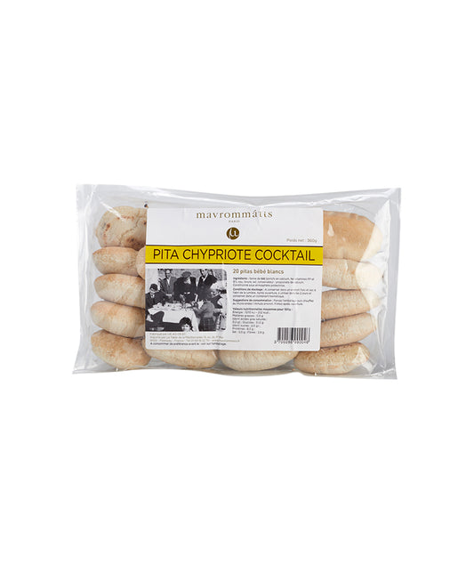 Pain pitta cocktail - Mavrommatis (sachet de 20 pains)