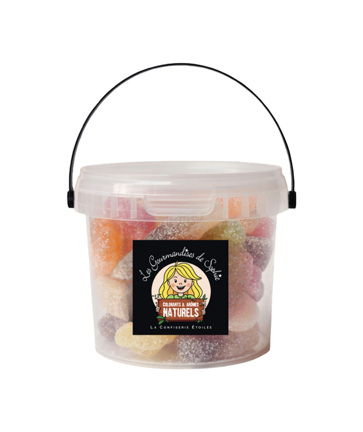 Seau mix bonsbons acidulés