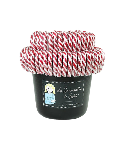 Cannes à sucre saveur fraise - 28g