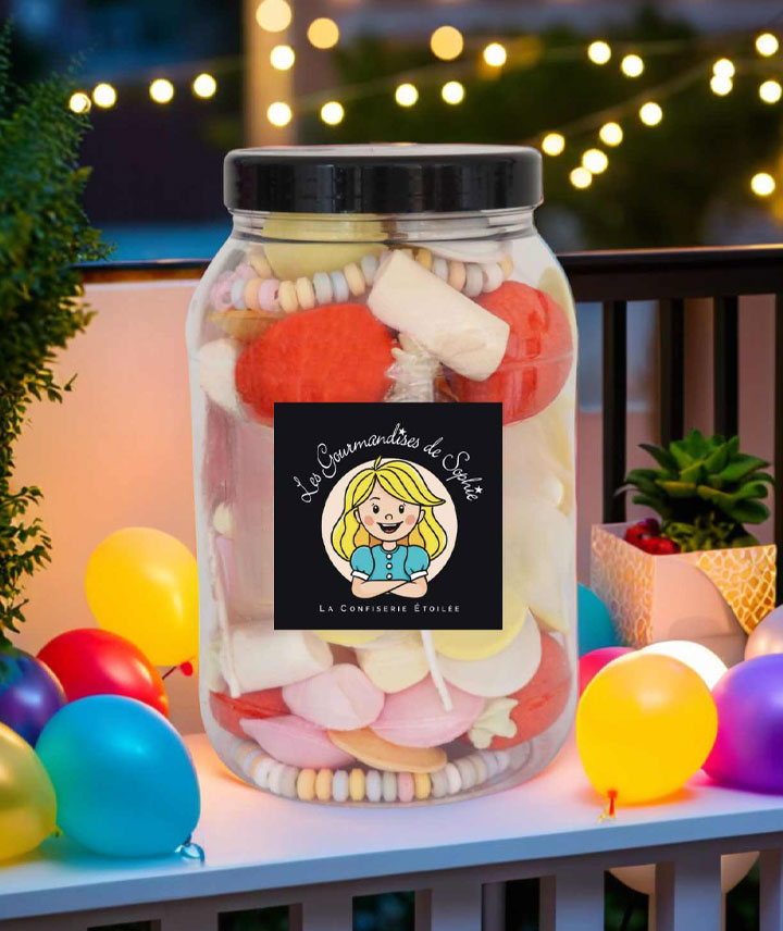 Cocktail de bonbons - Bocal 2,2L