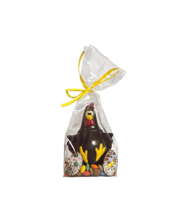 Sachet recyclable poule et ses œufs