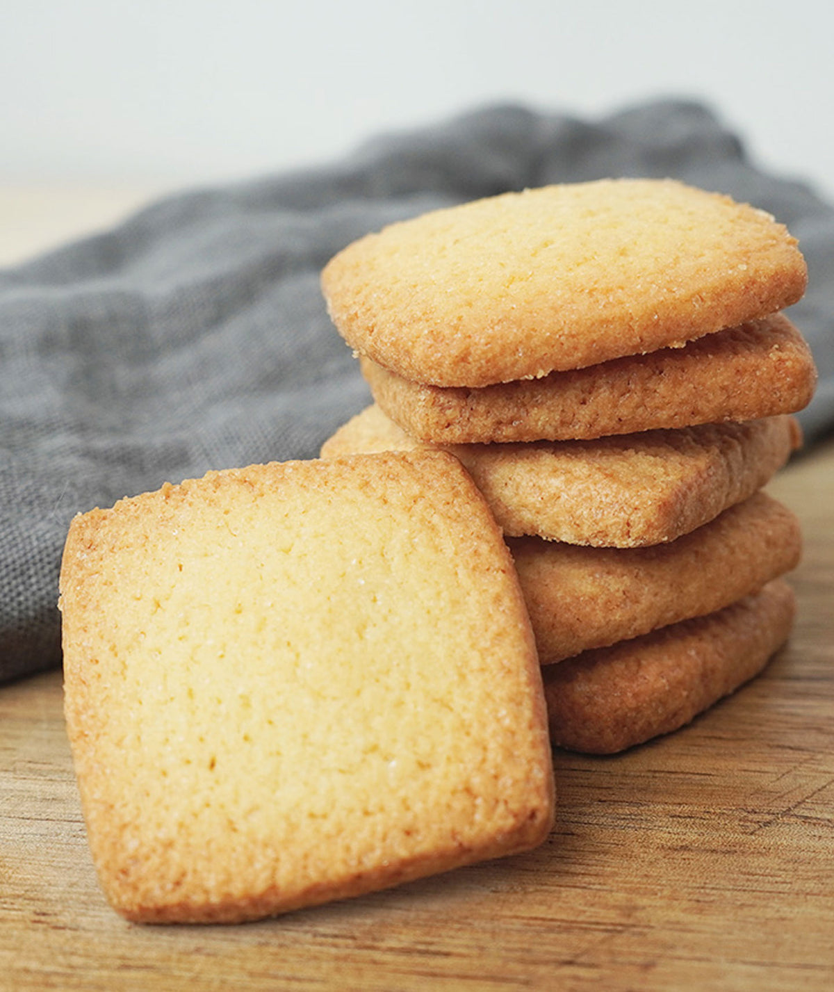 Etui de biscuits sablés au citron